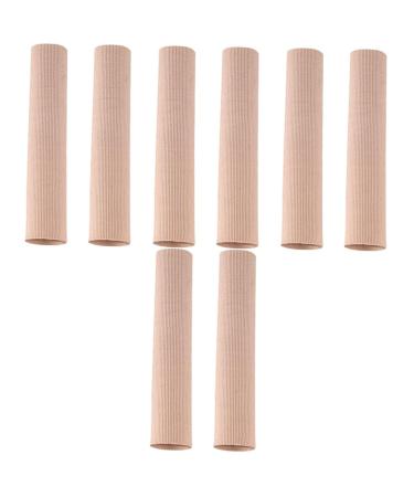 Toe Protectors 8 Pcs Cover Elastic Wrap Bandages Hammer for Women Tubes for Pinky Covers and Protector Sleeves Reusable Covers Sebs Can Be Cut Toe Protector