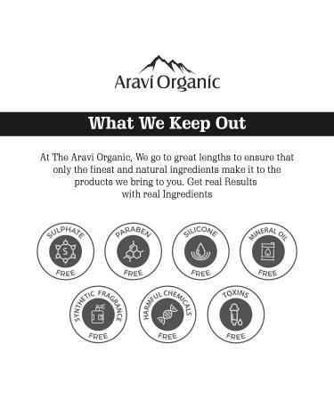 Aravi Organic Onion Black Seed Hair Oil 200ml - Promotes Hair Growth & Natural Hair Care - Buy Online on GoSupps.com