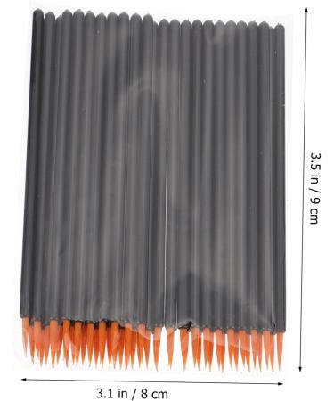 BIUDECO 300 Pcs Makeup Eye Eyeliner Eyeliner Fiber Brush Makeup Eye Liner Tools - Buy Online on GoSupps.com