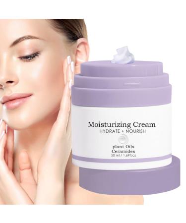 Eventerde 50g Nourishing and Brightening Cream with Vitamin E - Daily Face Cream for Women | Cream for Dry and Oily Skin | Moisturizing Cream