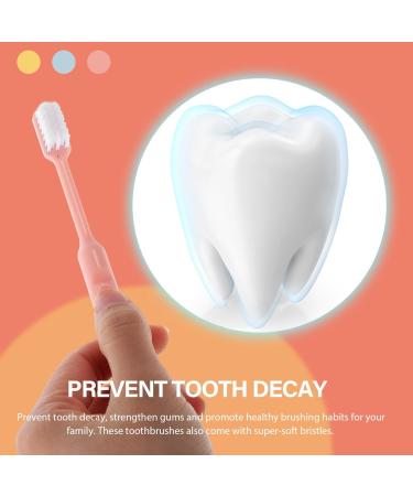 Gatuida 6-Pack Soft Travel Toothbrushes | Optimal Oral Care & Hygiene | Portable Toothbrushes with Covers for Easy Cleaning - Buy Online on GoSupps.com