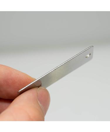 StayMax 25 Pack Stainless Steel Rectangle Stamping Blanks with Two Holes - Buy Online on GoSupps.com