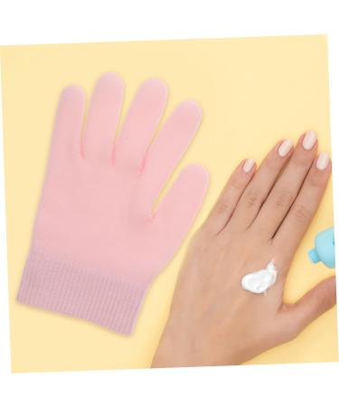 1 Pair Hand Moisturising Gloves Hand Exfoliating Gloves for Skin Care Dalmatian Ears Highly Elastic Gloves Cutlery Foot Moisturising Pink Hand - Buy Online on GoSupps.com