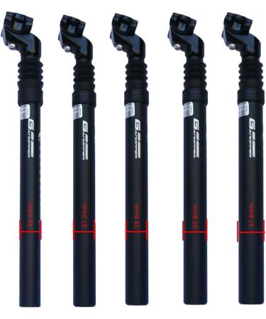 GANOPPER Suspension Seatpost 30.4*350mm | 40mm Travel Damping Seat Post | Alloy Bike Part - Buy Online on GoSupps.com