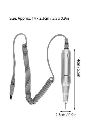 Nail Art Drill Handpiece - Electric Acrylic Gel Polishing Machine Replacement Handle for Manicure Pedicure Drill File - Buy Online on GoSupps.com