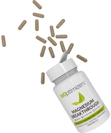 Magnesium Breakthrough Supplement 4.0 - Natural Sleep and Brain Support - 7 Forms of Magnesium - 90 Capsules - Buy Online on GoSupps.com