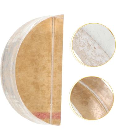 Hemoton Eye Shadow Plate Highlighter Press Stamp Blush Press Stamp Makeup Repair Tool Tamper Acrylic 2.60X1.30X0.90CM Transparent - Buy Online on GoSupps.com