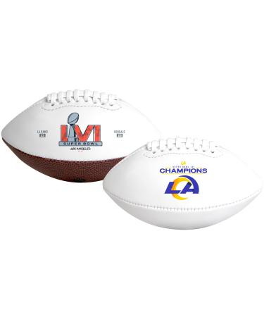 NFL | 2022 | Los Angeles Rams Commemorative Footballs | Super Bowl LVI Champions | NFC Champions | Multiple Options