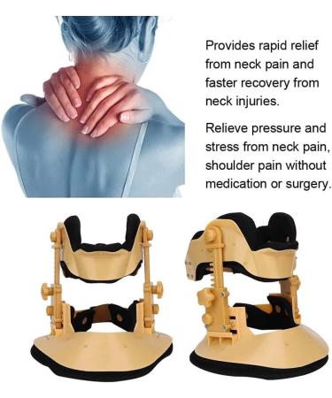 Adjustable Cervical Neck Traction Device Home Neck Care Tool for Pain Relief & Headache Relief - Buy Online on GoSupps.com
