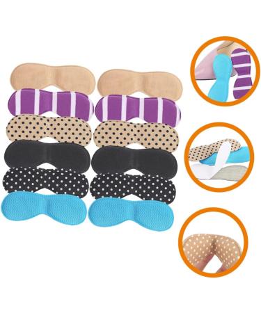 FOMIYES Heel Stickers & Cushions for Loose Shoes | 6 Pairs High Heel Comfort Pads & Inserts for Women - Buy Online on GoSupps.com
