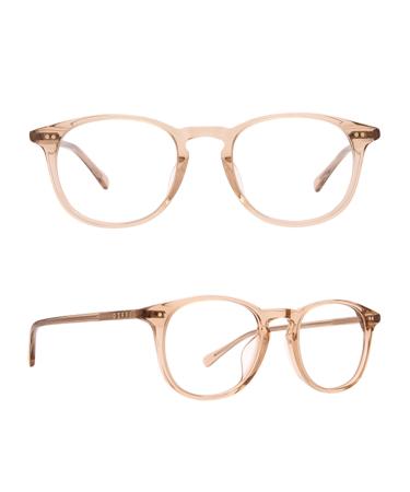 DIFF Jaxson Designer Computer Blue Light Blocking Glasses for Men and Women Vintage Crystal