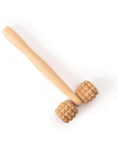 Ribnican Facial Massage Roller & Head Massager - Maderotherapy Wood Accessories for Home Spa | International Shipping - Buy Online on GoSupps.com