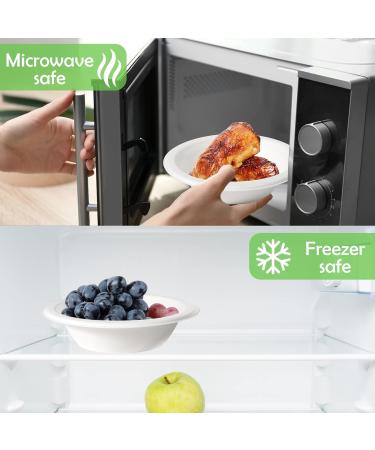 cogae Paper Bowls Disposable Bowls 50 Pack Sugarcane Bowls Compostable Soup Bowls for Hot BBQ Picnic 680Ml - Buy Online on GoSupps.com