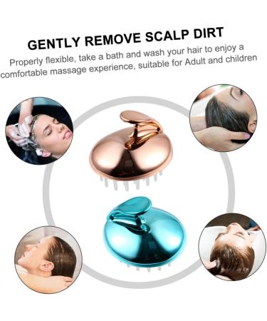 Kombiuda 2-in-1 Shampoo Massage Comb & Bath Brush Silicone Scalp Massager & Hair Cutting Tool for Ultimate Relaxation - Buy Online on GoSupps.com