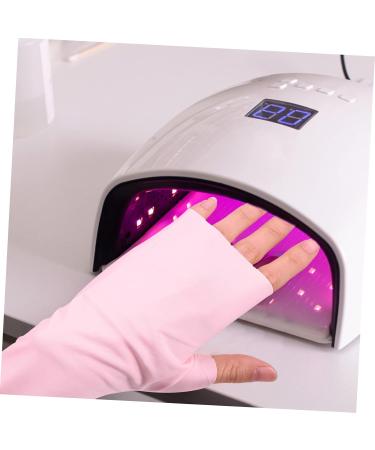 CAXUSD 4 Pairs Nail Gloves Gel Uv Gloves Outdoor Gloves Sun Gloves Gloves Nail Gel Nail Art Accessories Nail Art Gloves Fingerless Gloves Nylon Sun Protection Nail Lamp - Buy Online on GoSupps.com