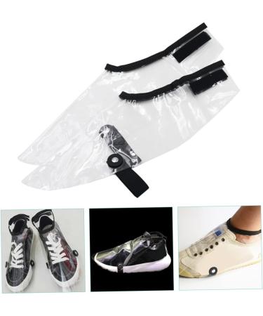 PLAFOPE 1 Pair Barber Shoe Covers Haircut Shoes Cloak Capes Hair Stylist Shoes Cape Shoe Protectors Hairdressing Shoe Cover Foot Cover Shoes Protector Cosmetic Protective Gear 34x15cm - Buy Online on GoSupps.com