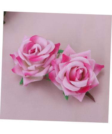 DOITOOL Kids Hair Accessories Bridal Headpiece Bridal Hair Comb Rose Flower Comb Crazy Hair Day Wedding Headpiece for Bride Red Rose Garland Floral Comb Tiara Pink Roses Child Fork Comb - Buy Online on GoSupps.com