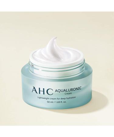 AHC Aqualuronic Hydrating Face Cream - Deep Hydration, 1.69 oz - Buy Online on GoSupps.com