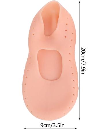 01 02 015 Foot Care Protector Moisturizing Socks Protective Silicone Anti Slip Foot Heel Care Foot Anti-cracking Protector 1Pair for F(L) - Buy Online on GoSupps.com