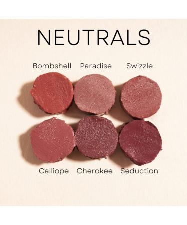 Honeybee Gardens Truly Natural Long Lasting Lipstick San Francisco - Pink Peach Frost with Rose Tones | Vegan, Gluten Free, Cruelty Free - Buy Online on GoSupps.com