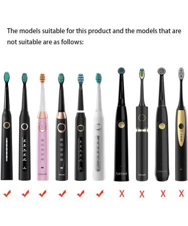 Seplouis Electric Toothbrush Travel Case - Fits Demita Seago MIMO Fairywill Series | Black | Best International Shipping - Buy Online on GoSupps.com