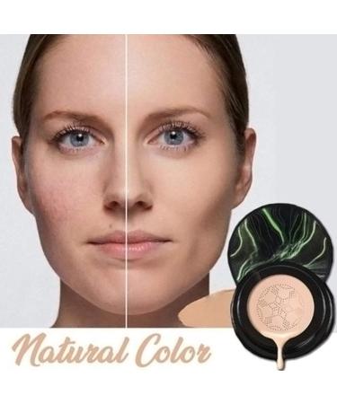 Prevessel Mushroom Head Air Cushion CC Cream - Long-lasting Concealer & Makeup Primer for All Skin Types | Moisturizing Oil Control Brightening BB Cream - Buy Online on GoSupps.com