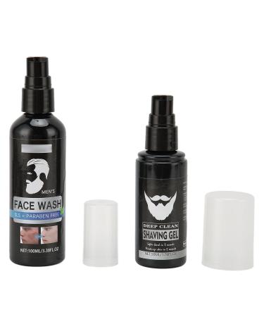 Moisturizing Beard Gel with Plant Extracts for Men - Gentle Facial Cleaner & Refreshing Face Wash - 50ml & 100ml | International Shipping - Buy Online on GoSupps.com