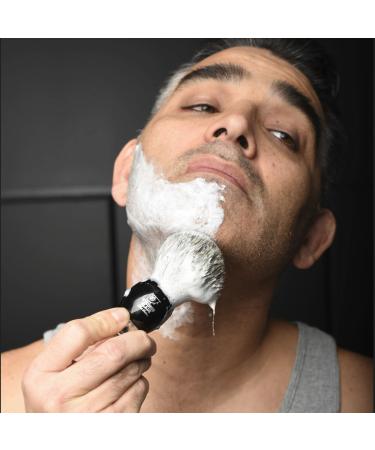 VIKINGS BLADE Luxury Shaving Brush for Men - Dark StallionisdigitUltra Heavy Acrylic & 316L Steel Handle - Strong Knot, Minimal Shedding - Fast Lather - Smooth & Plush on Skin - Buy Online on GoSupps.com