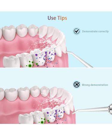 Water Dental Flosser - Cordless Teeth Irrigator with 3 Modes IPX7 Waterproof Rechargeable & Portable for Braces & Bridges Care - Buy Online on GoSupps.com