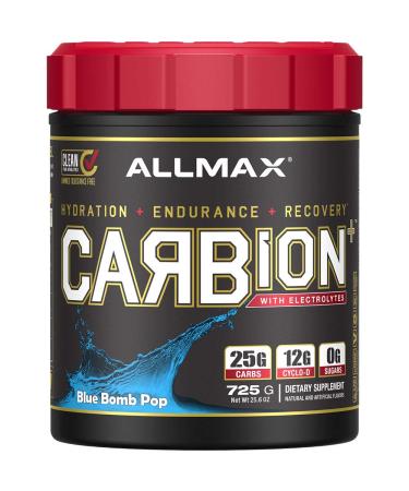 ALLMAX Nutrition CARBion+ with Electrolytes Blue Bomb Pop 25.6 oz (725 g) - Buy Online on GoSupps.com