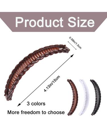 8 Pcs Banana Hair Clips for Thick & Fine Hair | Suitable for Shower, Work, Party & Sports - Buy Online on GoSupps.com