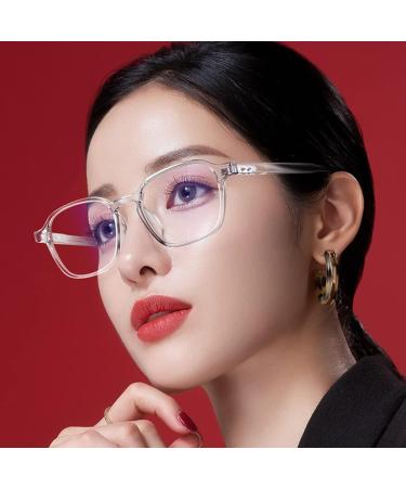 Shop Women's Anti-Blue Light & Anti-Radiation HD Reading Glasses - Ultra-Light Frame 1.56 Aspherical Resin Lens Diopters +1.0 to +3.0 | International Shipping - Buy Online on GoSupps.com