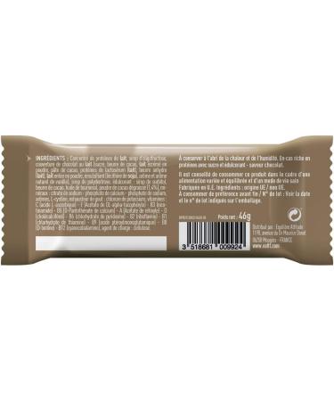 EAFIT Protein Bar Display of 24 Bars of 46g - Coconut Flavor - Coated in Milk Chocolate - 16g of Protein Per Bar - 5.5g of Mg - Low in Sugar - 12 Vit and Minerals - Anti-Doping Certified - Buy Online on GoSupps.com