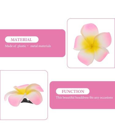 Beaupretty Flower Decorations 1pc Women's Shoes and Hats Hair Piece Frangipani Headpiece - Buy Online on GoSupps.com
