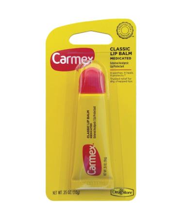 Lil' Drug Store Carmex Original Lip Balm Tube .35oz. 6/BX Cherry (62001)