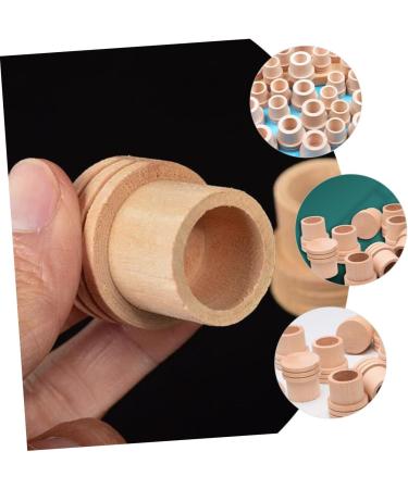 Buy Gleavi 80 STK Moxa Fire Extinguisher Cap | Wooden Mopping Device & Accessories for Home & Massage - International Shipping - Buy Online on GoSupps.com