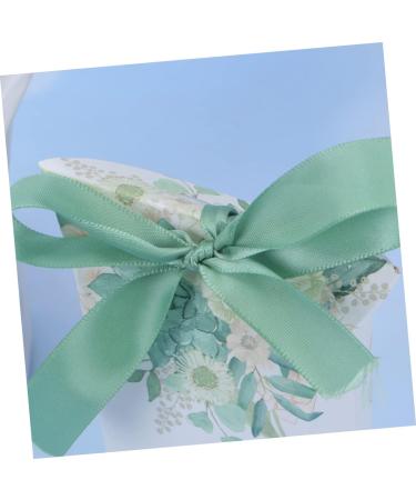 Gatuida 20pcs European Style Wedding Tiny Presents Small Gifts Happy Candy Mori Department Tiny Gifts Shapermints Candy Favor Boxes Puff Mints Silk Ribbon Peppermints Candy Paper Gift Box 1 count (Pack of 1) Green - Buy Online on GoSupps.com