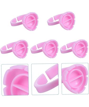 Healeved Anneaux Pigmentaires 100 Pi ces Taille Moyenne Support De Pigment Pour Extensions De Cils Professionnels Utilisation Maquillage Precision T ches rose - Buy Online on GoSupps.com