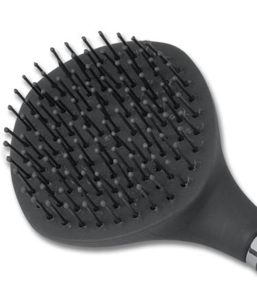 WALDHAUSEN Long Hair Brush with Gel Handle - Premium Black Brush for Effortless Styling | International Shipping Available - Buy Online on GoSupps.com