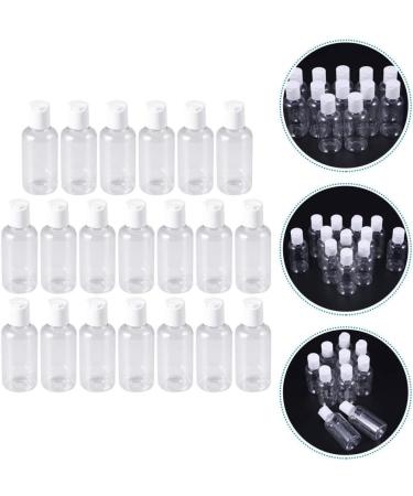 Lurrose 20-Piece Travel Bottle Set | Empty 50ml Cosmetic Bottles for Shampoo Lotion & Toiletries | Perfect for Travel & Camping - Buy Online on GoSupps.com