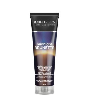 John Frieda Midnight Brunette Colour Deepening Conditioner for Nourished Rich Hair (250 mL)