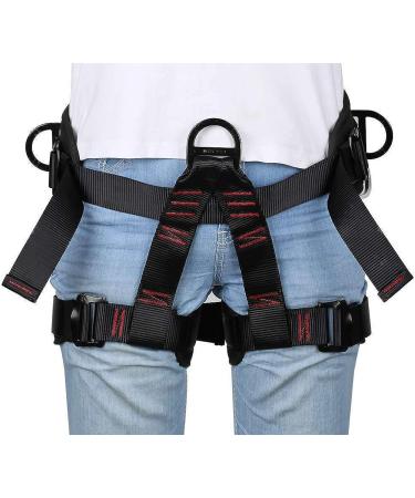 HandAcc Thicken Professional Half Body Safety Belt for Climbing & Rescue Activities - Buy Online on GoSupps.com