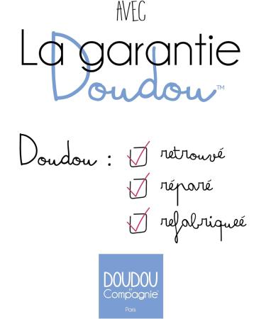 Doudou et Compagnie UNICEF Panda Pacifier Chain - 12 cm Cuddly Toy Gift for Baby Boys & Girls - Buy Online on GoSupps.com