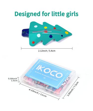 IKOCO 42Pcs Animal Pattern Snap Hair Clips for Toddler Girls - Cute Cartoon Design Barrettes - Gift for Kids - Buy Online on GoSupps.com