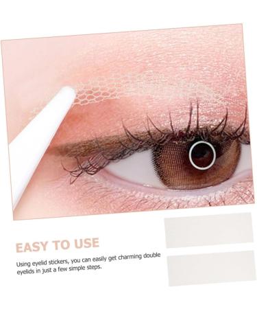 DOITOOL 16pcs Lace Double Eyelid Sticker Eye Beauty Tape Fold Classroom Eye Makeup Tool Mesh Beauty Stickers - Buy Online on GoSupps.com