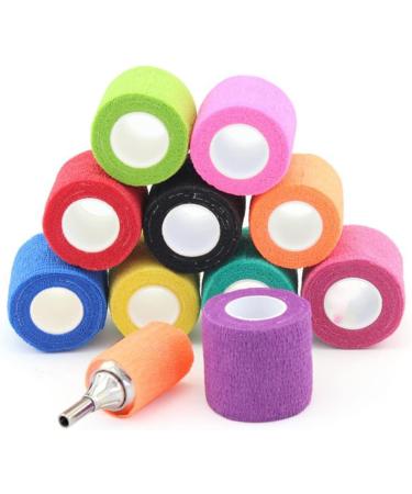 Healeved Sports Tape Wrap - 24 Rolls of Adhesive Kinesiology Tape for Fitness & Vet Use | Non-Woven Fabric Elastic Wrap - Buy Online on GoSupps.com