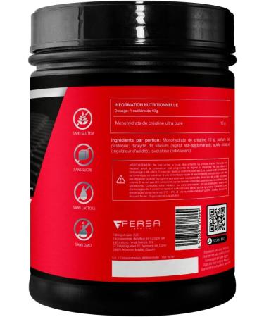 Healthy Fusion Creatine Monohydrate | Pure Microfiltered Creatine with Vitamin B6 | Promotes Muscle Growth | Watermelon Flavored Creatine Monohydrate Powder | 30 Servings - Buy Online on GoSupps.com