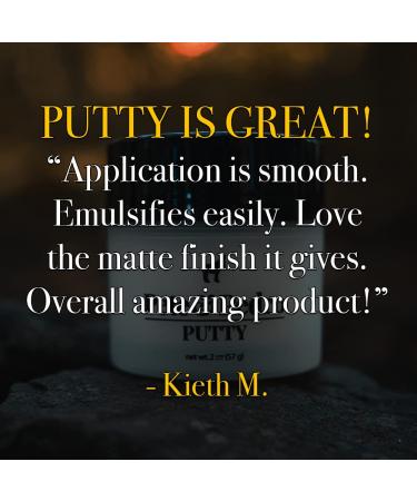 Pete & Pedro PUTTY - Strong Hold Hair Putty for Men | Matte Finish | Shark Tank Approved | 4 oz - Buy Online on GoSupps.com