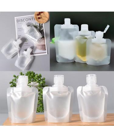 9 Pcs Portable Travel Fluid Bags Transparent Travel Fluid Dispensing Packing Bag Clamshell Travel Fluid Pouches for Toiletries Lotion Shampoo Hand Soap (30ml/50ml /100ml) - Buy Online on GoSupps.com