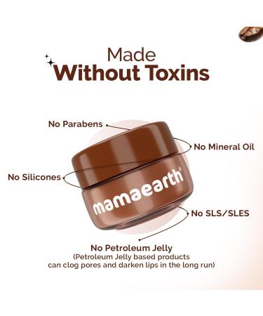 Mamaearth Cocoa Moisture Therapy Lip Balm for Dry & Chapped Lips 0.52 oz (15 g) | Nourishing & Hydrating Lip Care with Natural Cocoa & Vitamin E | Long-Lasting Moisture for Soft Lips - Buy Online on GoSupps.com